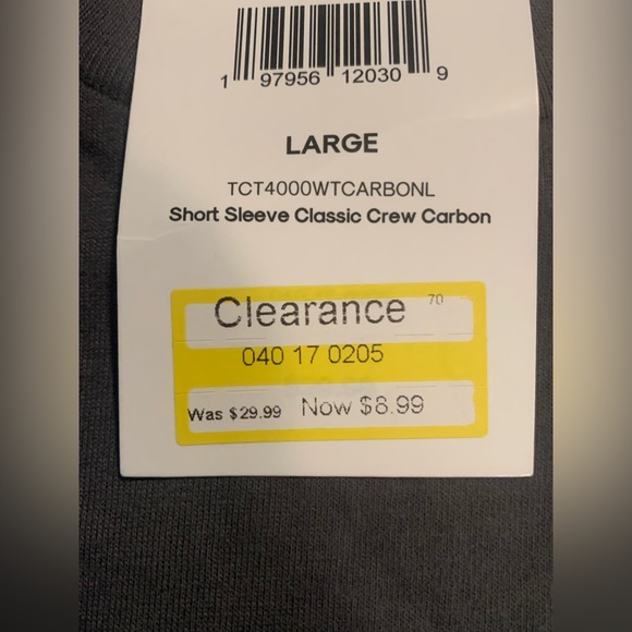 NWT Men’s True Classic crew neck tee size Large - Picture 6 of 6